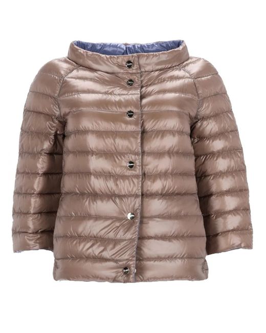 Herno Blue Reversible Padded Coat