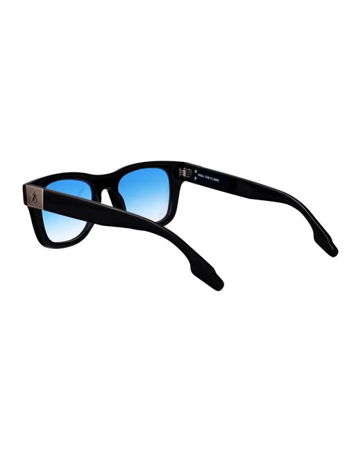 Vision Of Super Blue Blk-Shadow Light Acetate Sunglasses