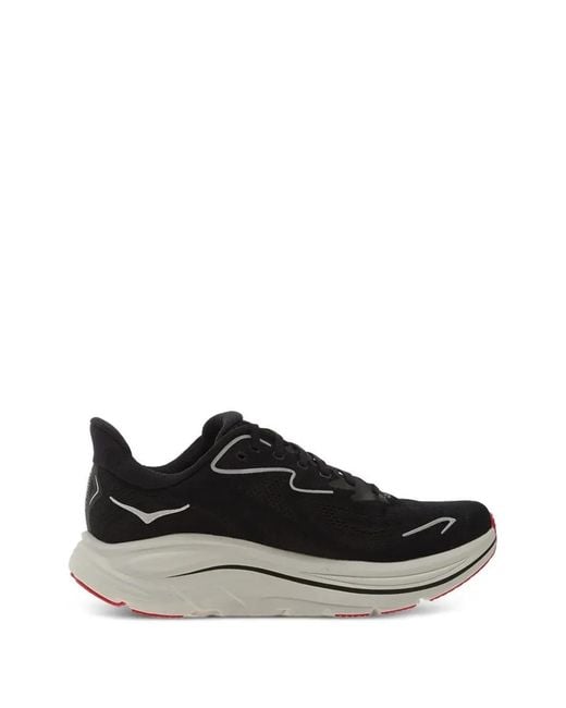 Hoka One One Black Clifton Sneakers for men