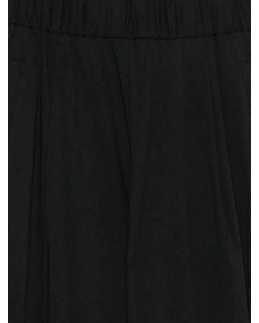 Semicouture Black Jhonny Cotton Trousers