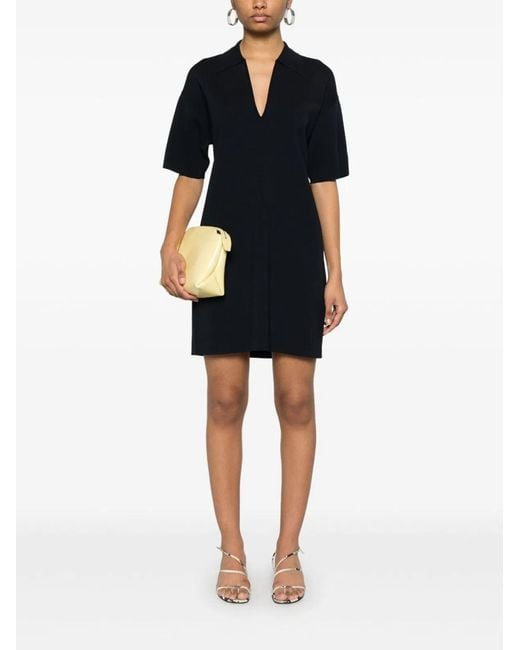 P.A.R.O.S.H. Black Roma T-Shirt Dress
