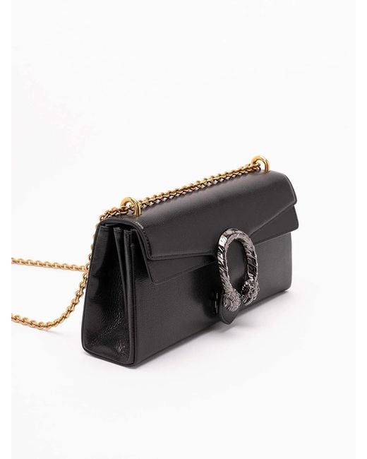 Gucci Black 'Dionysus' Crossbody Bag