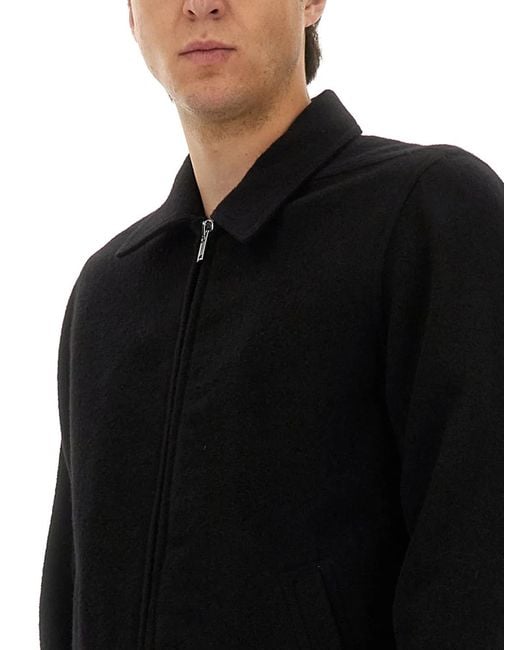 Rick Owens Black Wool Jackets for men