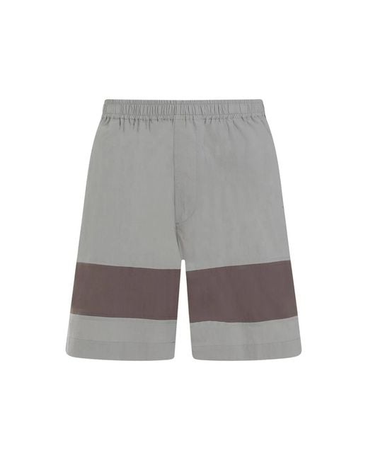 Craig Green Gray Barrel Shorts for men