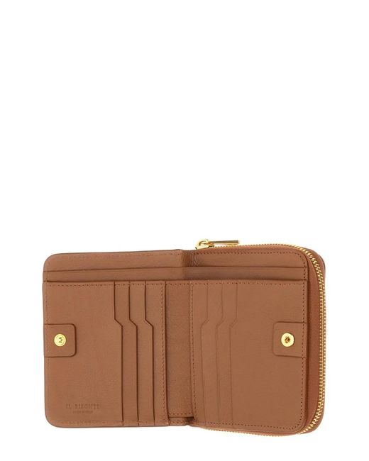 Il Bisonte Brown Leather Wallet