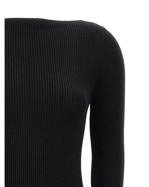 Rick Owens Black 'Al Top' Sweater