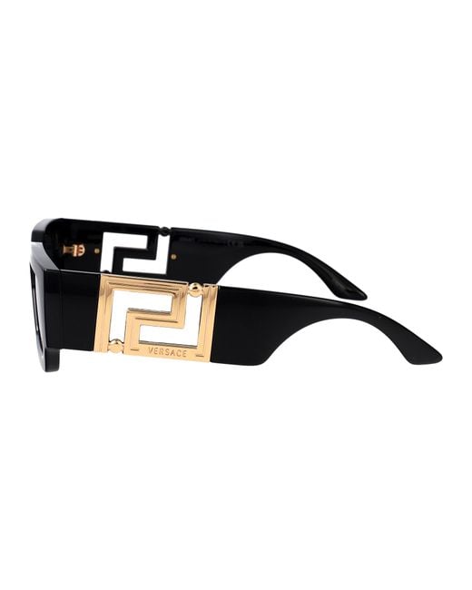 Versace Black Injected Sunglasses for men