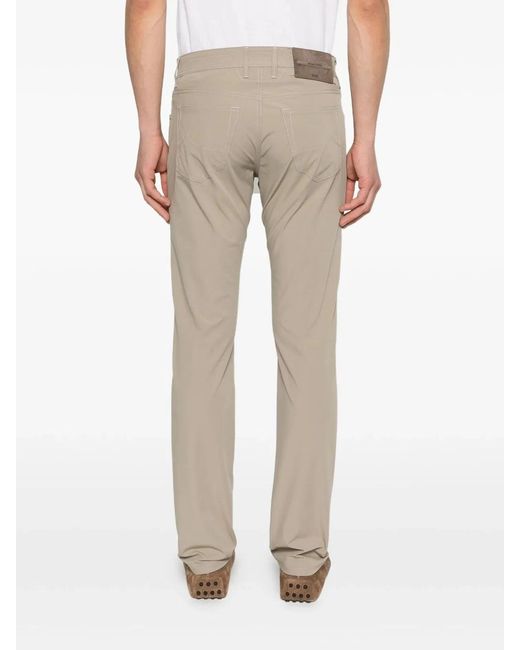 Jacob Cohen Natural Pant 5 Pkt Slim Fit With Zipper Ba for men