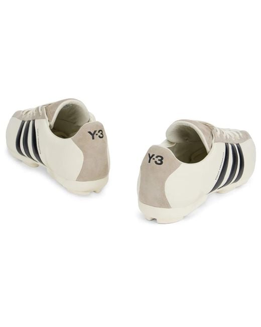 Y-3 White Sneakers Low-Top Field for men