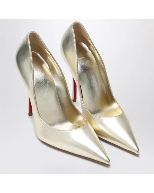 Christian Louboutin Metallic Miss Z Pumps