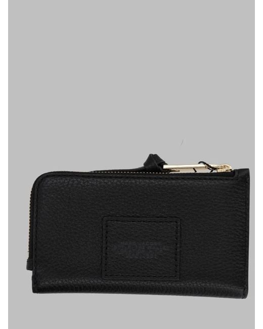 Marc Jacobs Black Portafoglio "The Leather Slim Wallet"