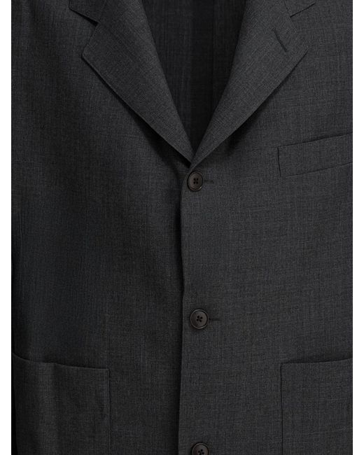 Beams Plus Black Wool Jacket for men