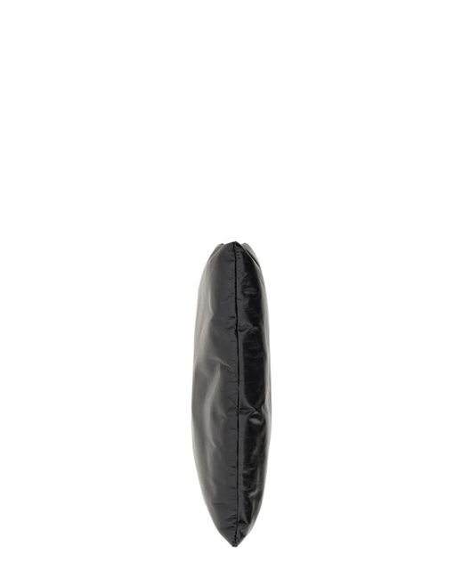 Bottega Veneta Black Pillow Clutch Bag