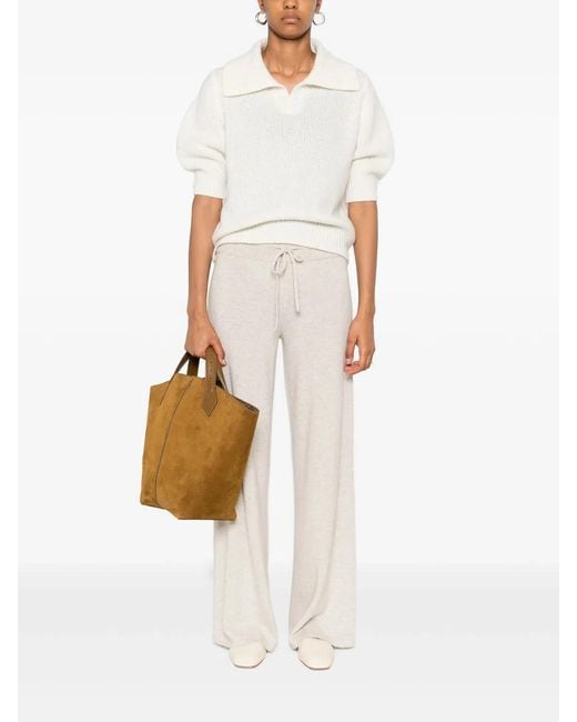 Lisa Yang White Lailai Sweater
