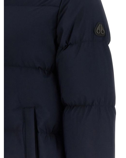 Moose Knuckles Blue 'Misti Puffer' Down Jacket for men