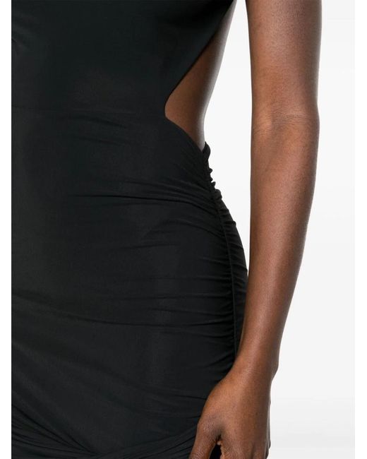 Amazuìn Black Ester Mini Dress