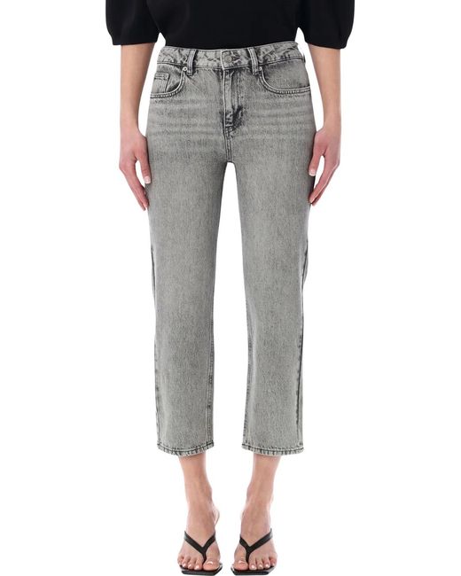 Frankie Shop Gray Cotton Jeans