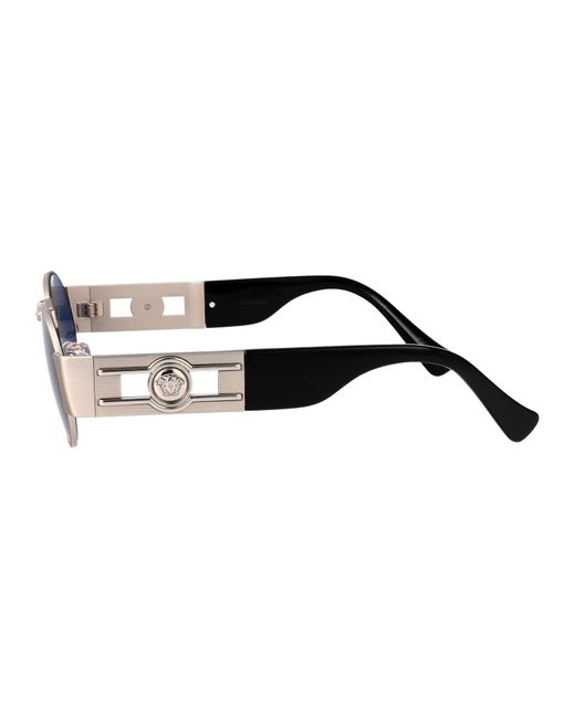 Versace Blue Inox Sunglasses for men