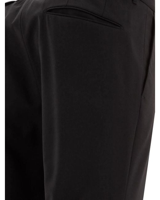 Incotex Black Trousers for men