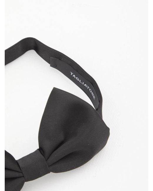Tagliatore Black Bow Tie for men