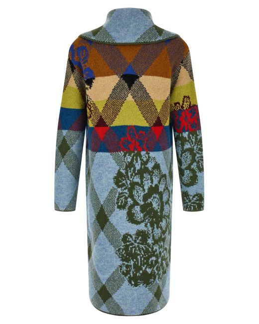 Dries Van Noten Green Wool Cardigan for men