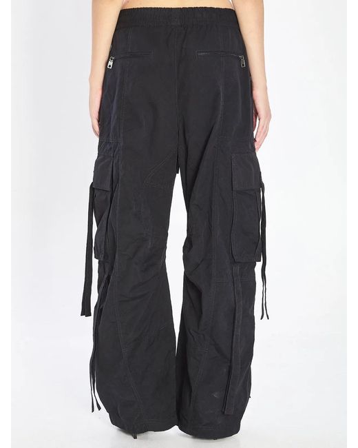 Dolce & Gabbana Blue Dolce & Gabbana Cotton Blend Cargo Pant