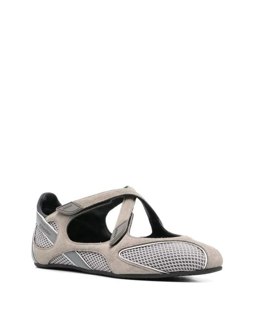 The Attico Gray Ballerina Floor 01