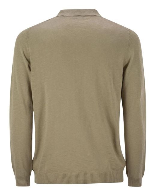 PT Torino Green Cotton Polo Shirt for men