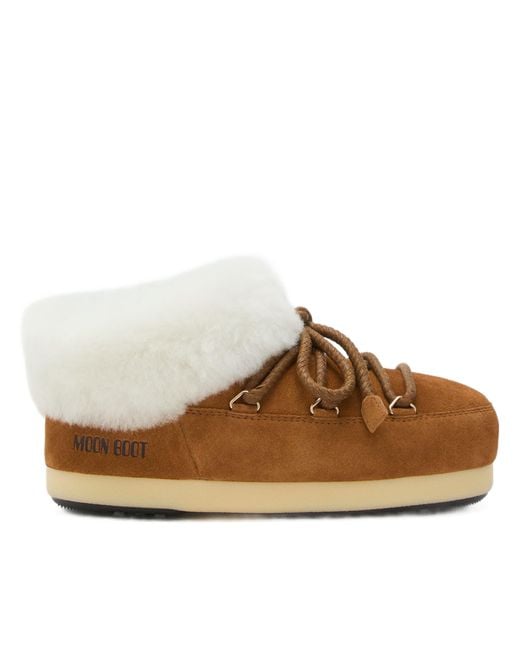 Moon Boot Brown Mb Evx Mule Suede