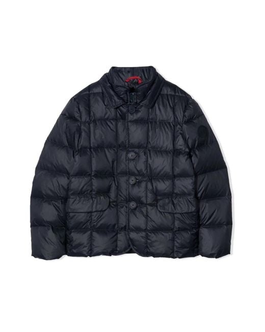Fay Blue Down Db Front Jacket