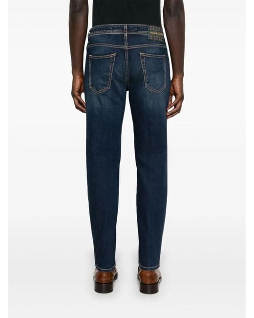 Jacob Cohen Blue Scott Jeans for men