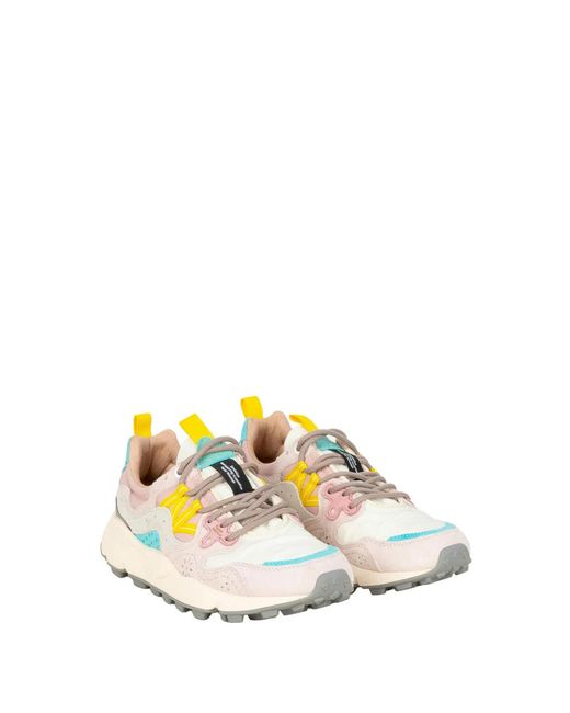Flower Mountain White Sneaker S Yamano 3 And