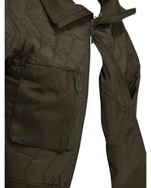 DAIWA PIER 39 Green Nylon Polyester Jacket for men
