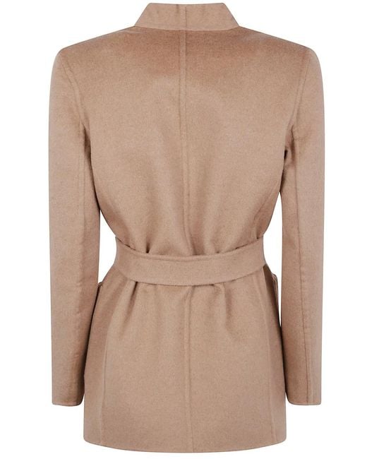 Max Mara Natural Woolen Coat