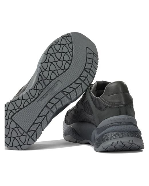 Philippe Model Black Sneakers & Slip-On
