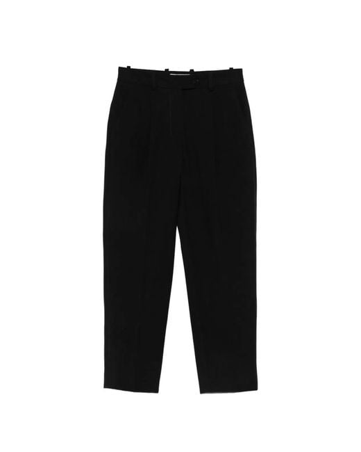 Circolo 1901 Black Cotton Trousers