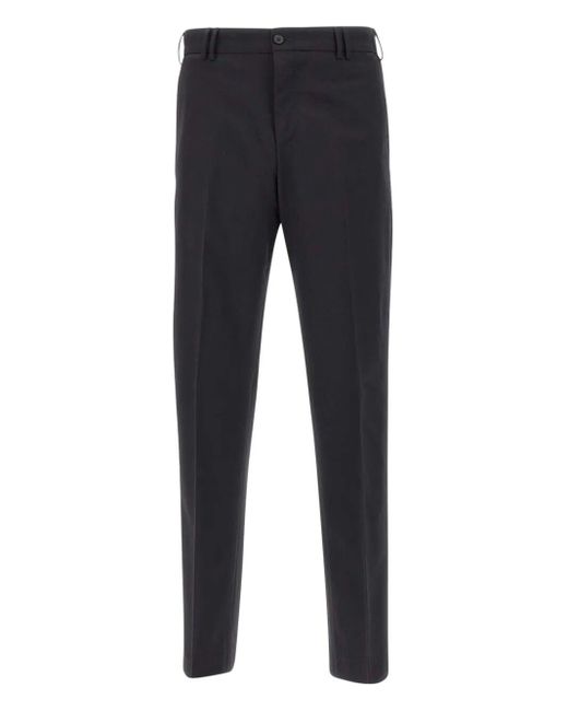 PT01 Blue Stretch Wool Trousers for men