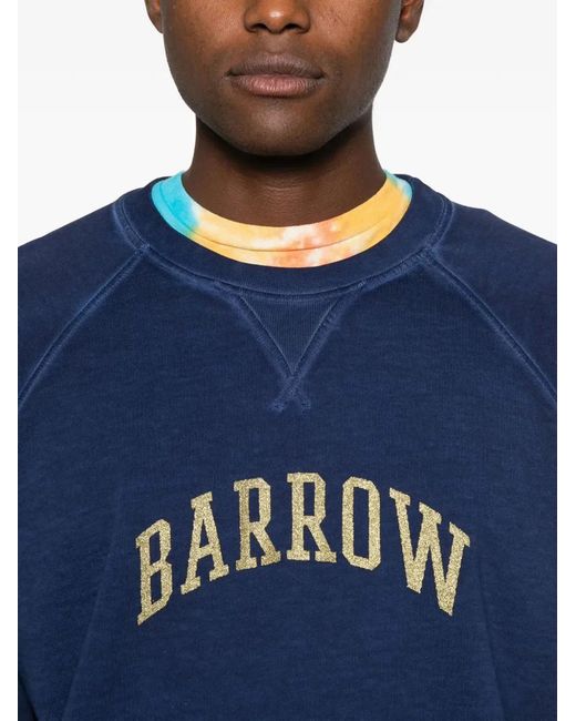 Barrow Blue Sweatshirt for men