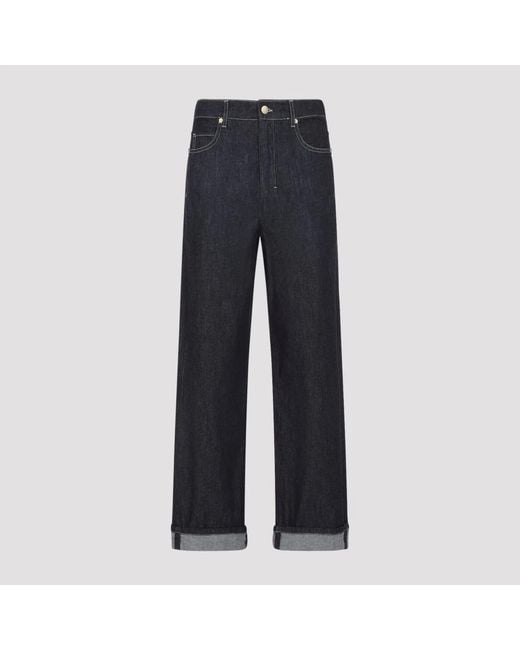 Max Mara Blue S Max Mara Jean Chiara Denim Camal Vuelto