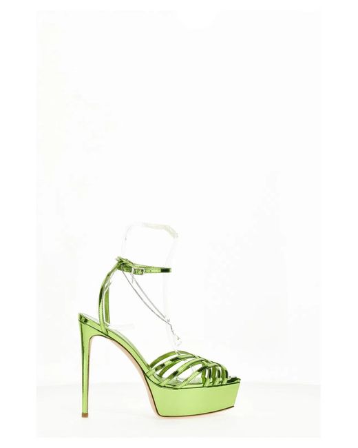 Nicolo' Beretta Green 'Heidi' Sandals