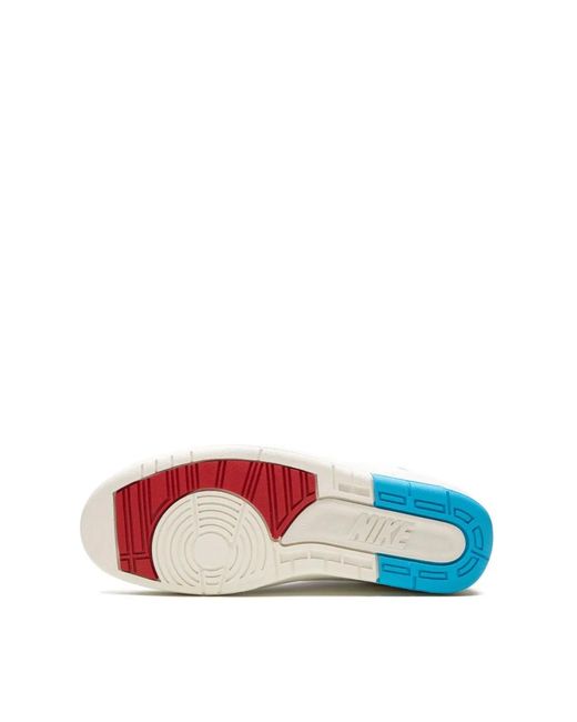 Nike White Air 2 Retro Low 'Unc To Chicago' Sneakers for men