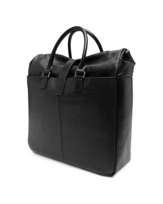 Emporio Armani Black Tote Bag for men