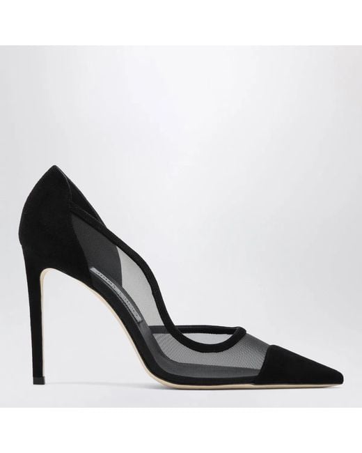Jimmy Choo Black Brigitte 100 Pumps