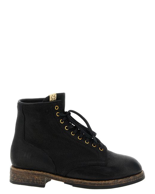 Visvim Black 'Brigadier' Ankle Boots for men
