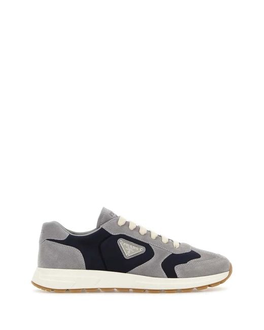 Prada Gray Calzature Uomo for men
