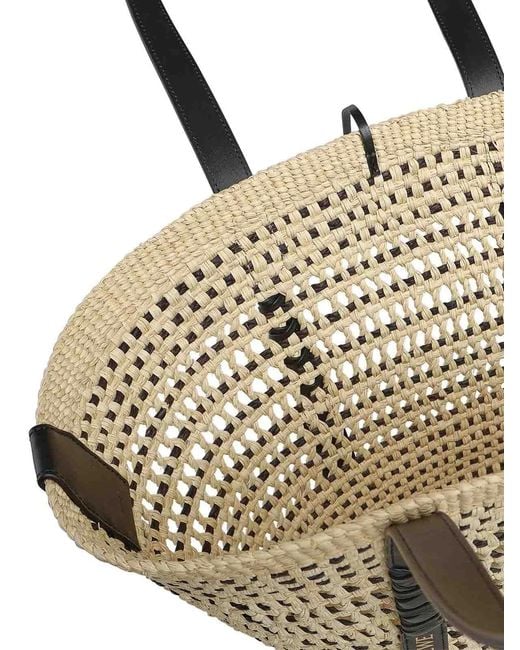 Loewe Natural Medium Braid Basket Bag