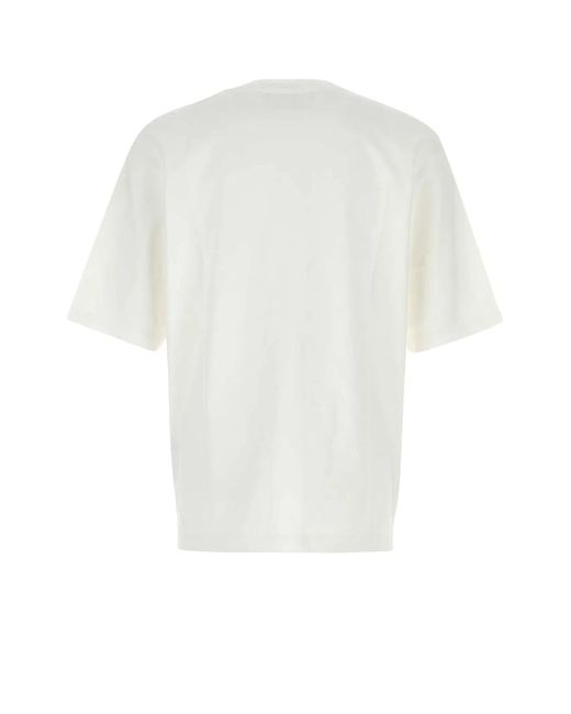 DSquared² White Dsquared Cotton Oversize T-Shirt for men