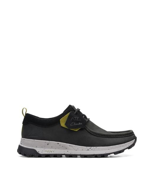 Clarks Black Atl Trek Wally Sneakers for men