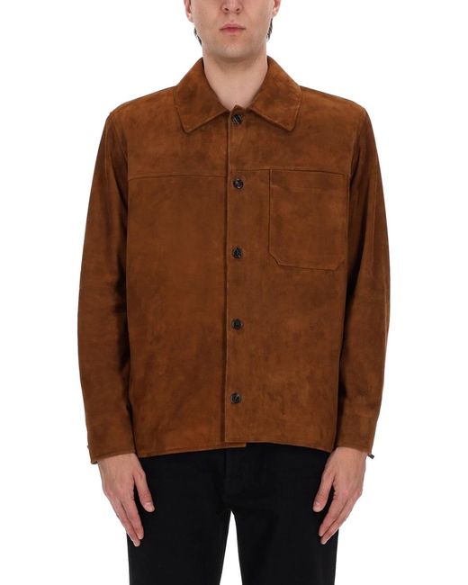 Saint Laurent Brown Overshirt for men