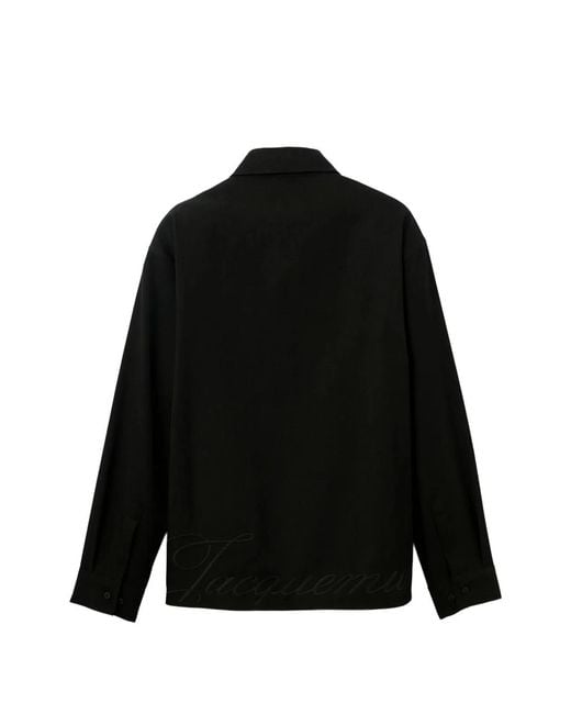 Jacquemus Black Le Chemise Mecano for men